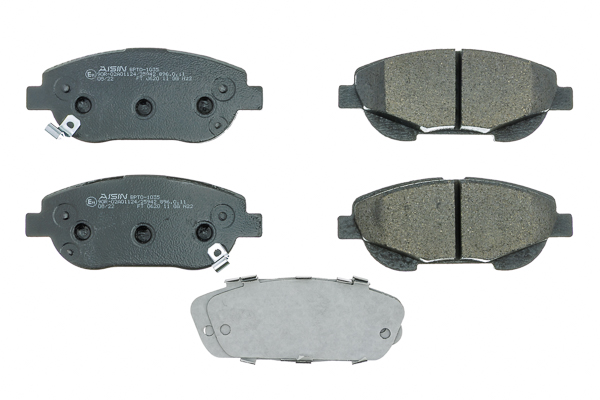 Jeu de 4 plaquettes de frein AISIN ref. BPTO-1035